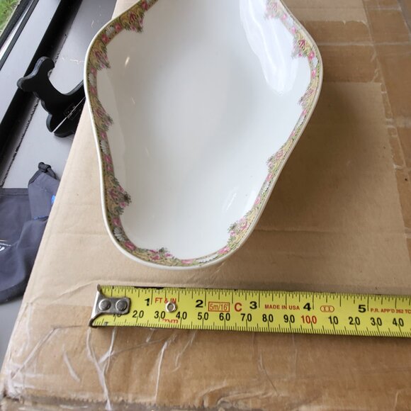 ELITE WORKS LIMOGES FRENCH PORCELAIN SERVING DISH 1891-1914 ANTIQUE GUC "BIN C" - Picture 8 of 8